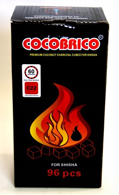 COCOBRICO charcoal cube 96τεμ