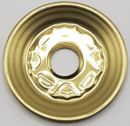 ΤΑΣΙ -PLATE METAL GOLD Ø10,7cm