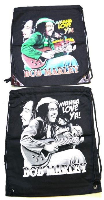 BOB MARLEY COTTON BAG 48x40cm