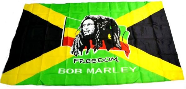 ΣΗΜΑΙΑ 1,50X0,90m BOB MARLEY