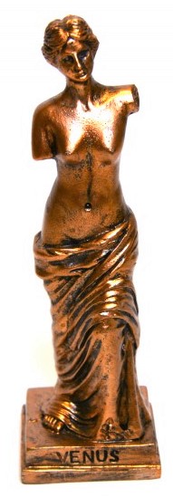 ΑΓΑΛΜΑ ΑΦΡΟΔΙΤΗ 15x4,5cm GOLD