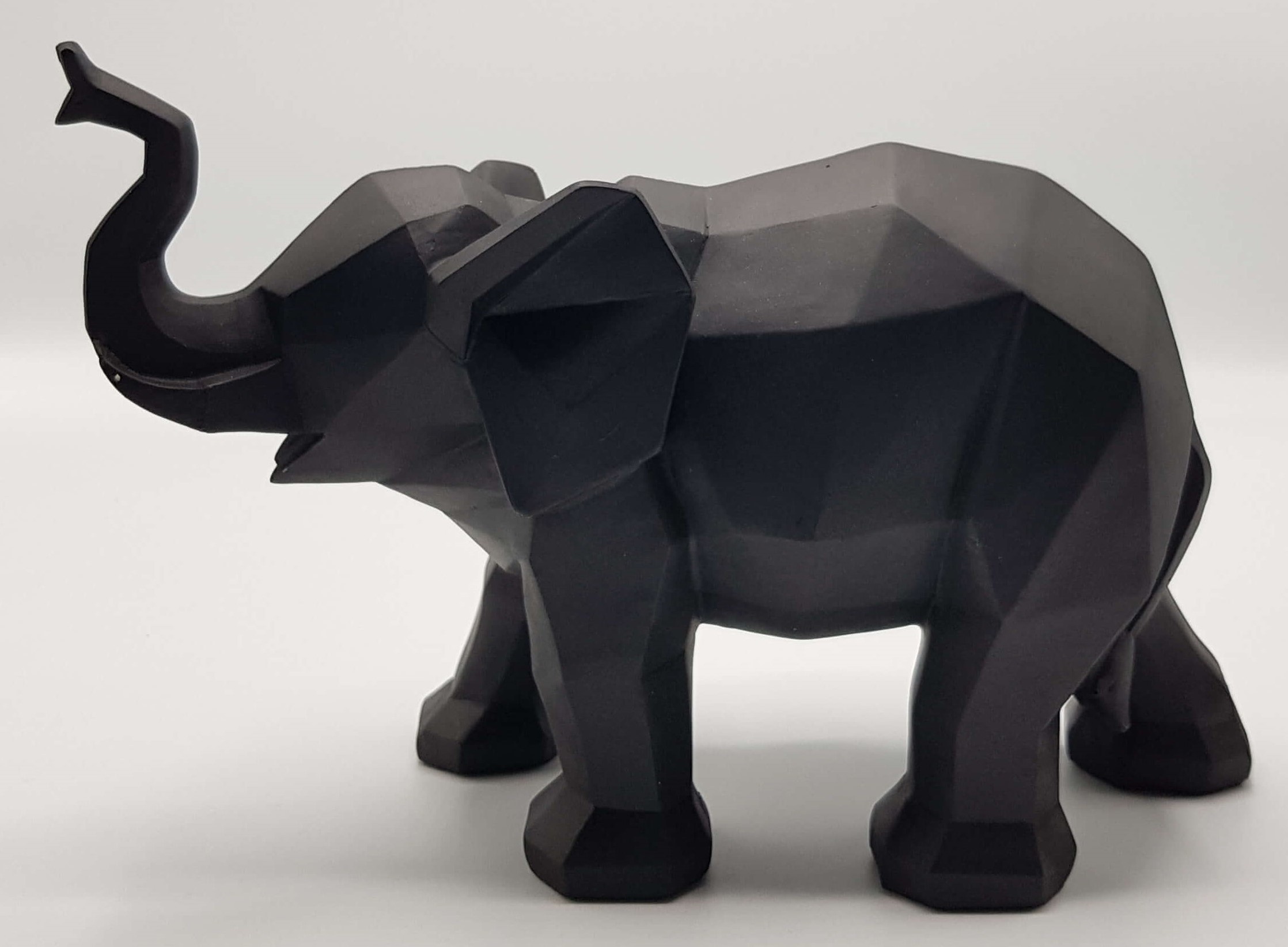 ELEPHANT BLACK RESIN