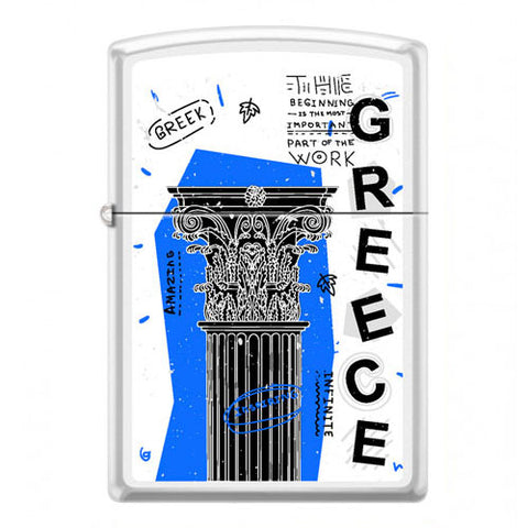 ZIPPO Greece Antique Column