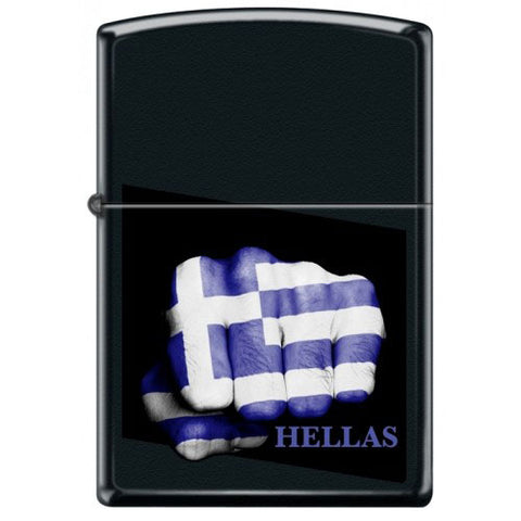 ZIPPO 218 Greek Flag