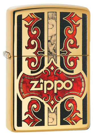 ZIPPO LOGO RED VINTAGE
